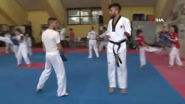 Engel tanımayan milli sporcunun hedefi 2020 Paralimpik Oyunları