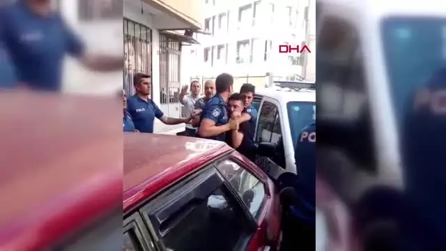 KARTAL'DA MAHALLELİNİN YAKALADIĞI TACİZCİYİ POLİS LİNÇTEN KURTARDI