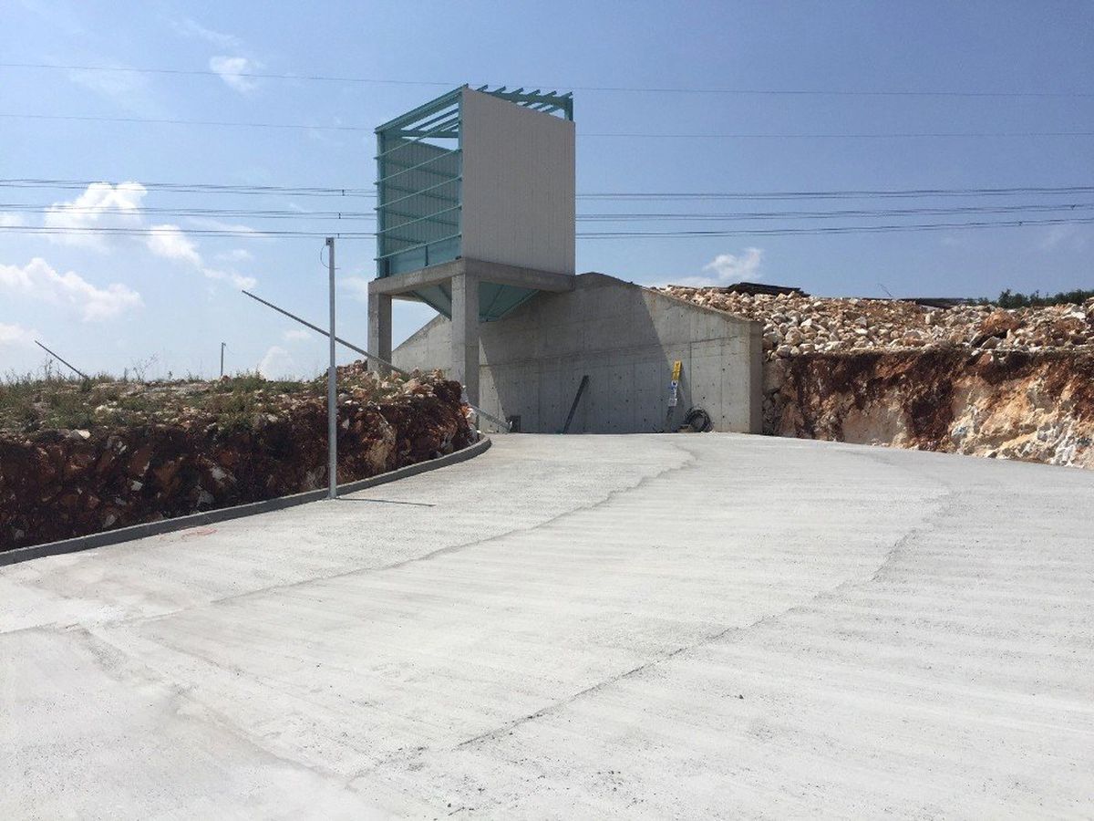Yatağan Katı Atık Aktarma İstasyonunun yüzde 55'i tamamlandı