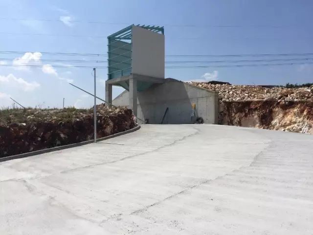 Yatağan Katı Atık Aktarma İstasyonunun yüzde 55'i tamamlandı