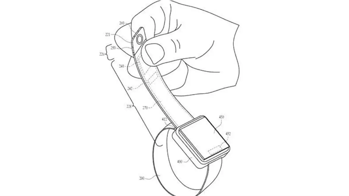 Apple, Akıllı Saatleri İçin Yeni Bir Ayarlanabilir Kamera Patenti Aldı