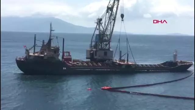 BALIKESİR MARMARA ADASI AÇIĞINDA GEMİ, EKİPLER TARAFINDAN ÇIKARILDI BALIKESİR MARMARA ADASI AÇIĞINDA GEMİ, EKİPLER TARAFINDAN ÇIKARILDI