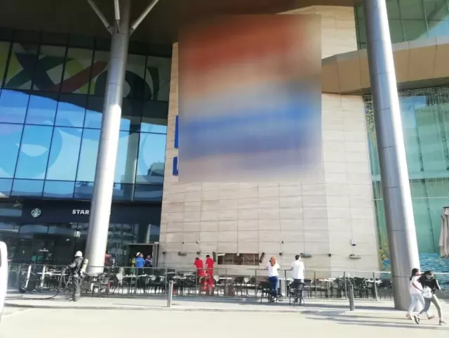 Bursa'da AVM'de korkutan yangın