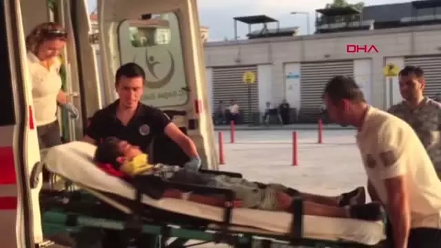 BURSA İnegöl'de yola çıkan at kazaya neden oldu; 1 yaralı