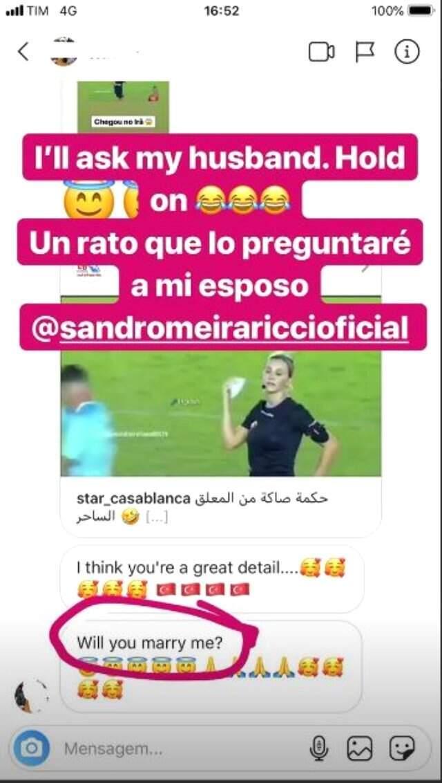 Güzel hakem Fernanda Colombo'ya Türkiye'den evlilik teklifi!