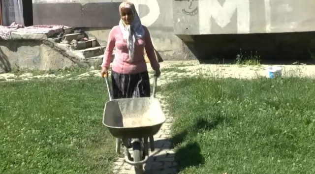 Kadın çiftçi, tarım desteğiyle örnek oluyor