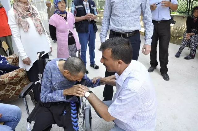 Kaymakam Kaya, Aler Yaşam Engelli Bakım Merkezini ziyaret etti