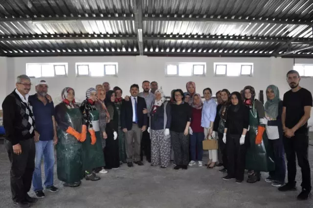 Şuhut'ta mermer süsleme sanatı fabrikası dualarla açıldı