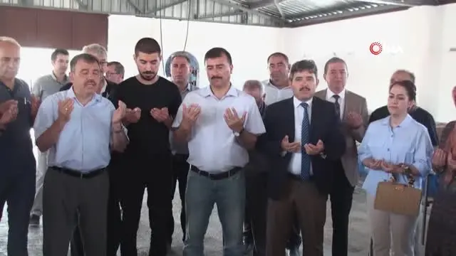 Şuhut'ta mermer süsleme sanatı fabrikası dualarla açıldı