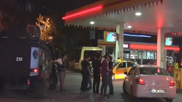 Sultangazi'de maskeli 3 kişi akaryakıt istasyonunu soydu