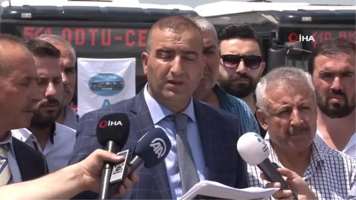 Ankara Özel Halk Otobüsü şoförlerinden zam talebi