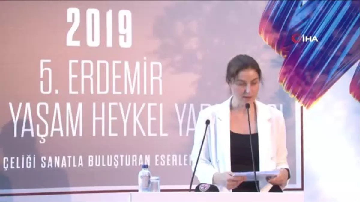 Çelikten sanat eserleri ödüllendirildi