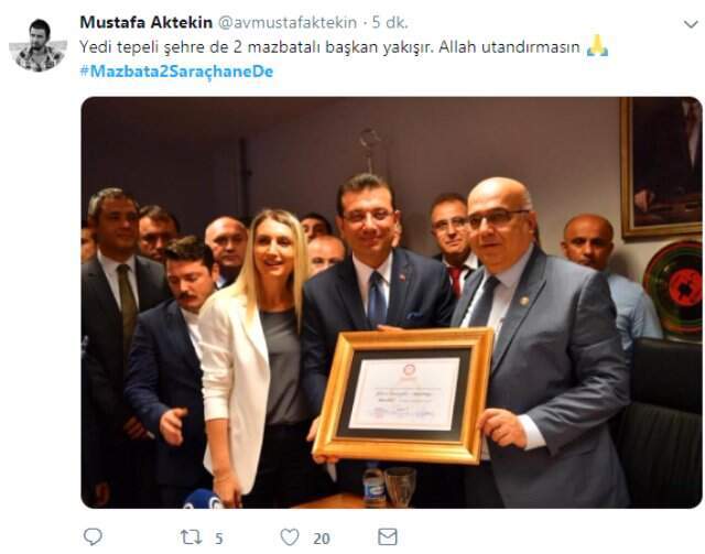 Ekrem İmamoğlu mazbatasını aldı, sosyal medya paylaşımlarla sallandı