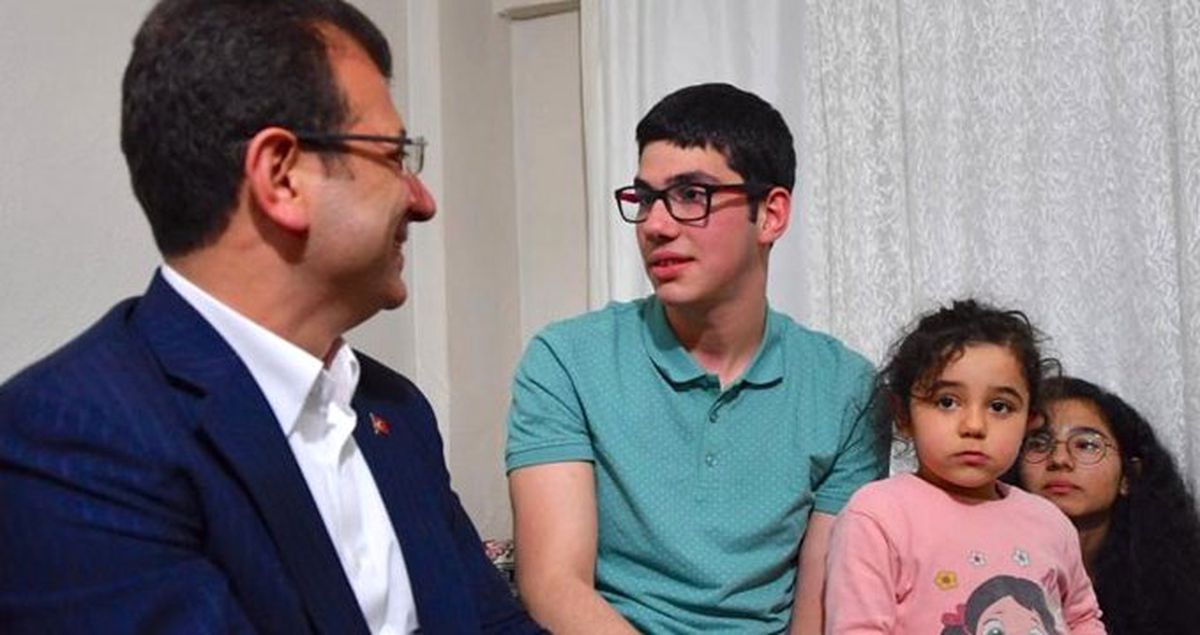Ekrem İmamoğlu'nun 'Sen utanma biz utanalım' dediği Cebrail de Saraçhane'ye geldi