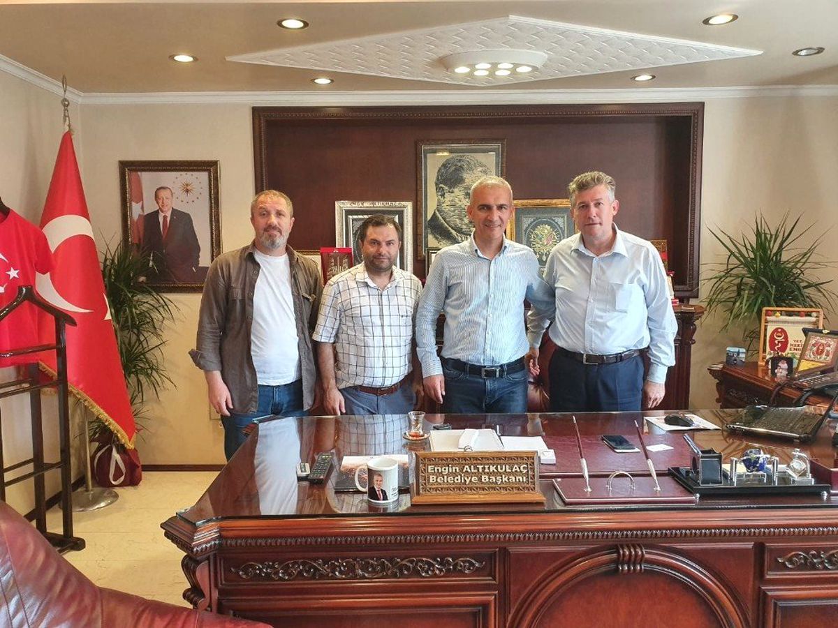 İHA Bölge Müdürü Çorbacı, Başkan Altıkulaç'ı ziyaret etti