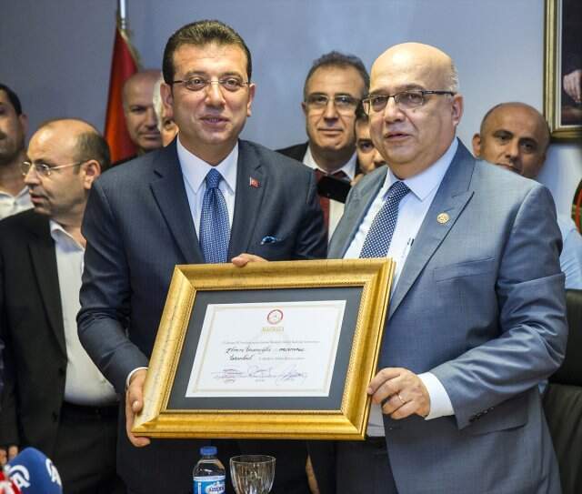 Mazbatasını alan Ekrem İmamoğlu'ndan ilk açıklama