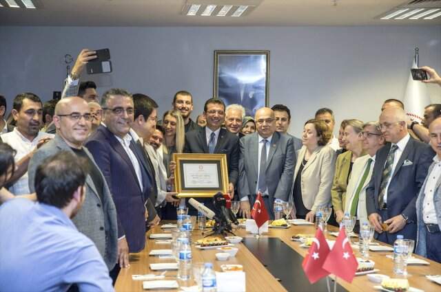 Mazbatasını alan Ekrem İmamoğlu'ndan ilk açıklama
