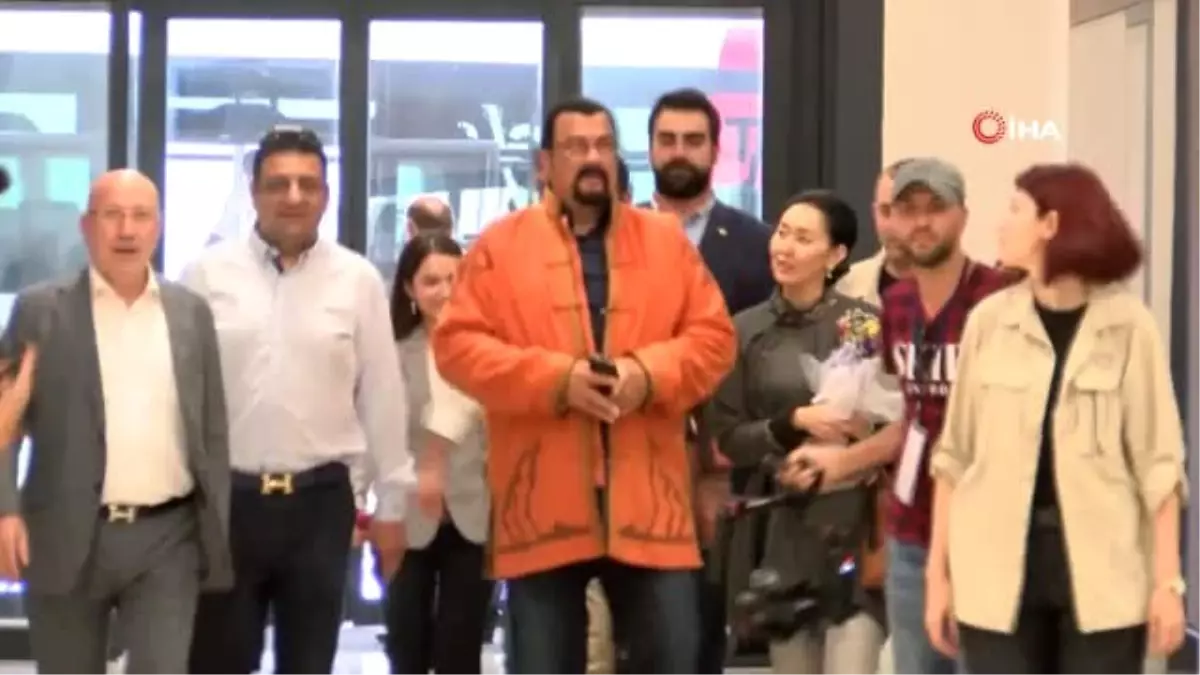 ABD'li oyuncu Steven Seagal Türkiye'de