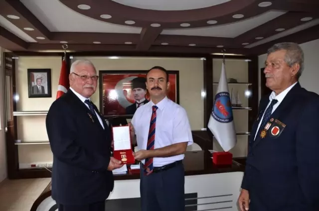 Bozyazı'da 5 gaziye KKTC milli mücadele madalyası ve beratı verildi