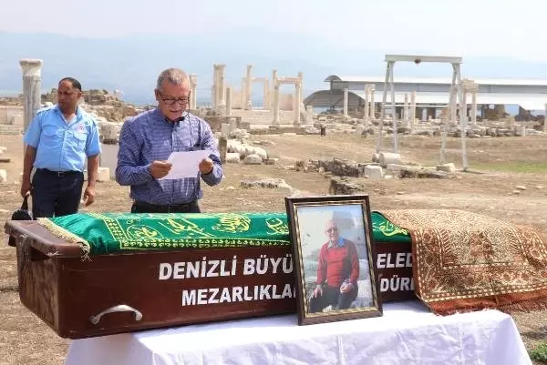 İş insanı Esat Sivri için yaşamını adadığı Laodikya'da tören