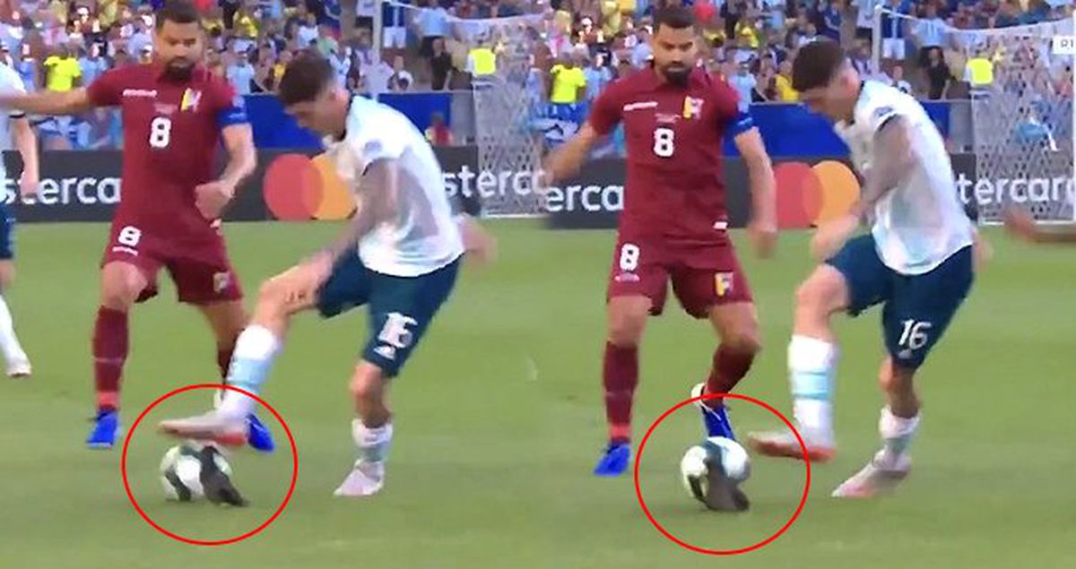 Arjantin-Venezuela maçına kuş damga vurdu!