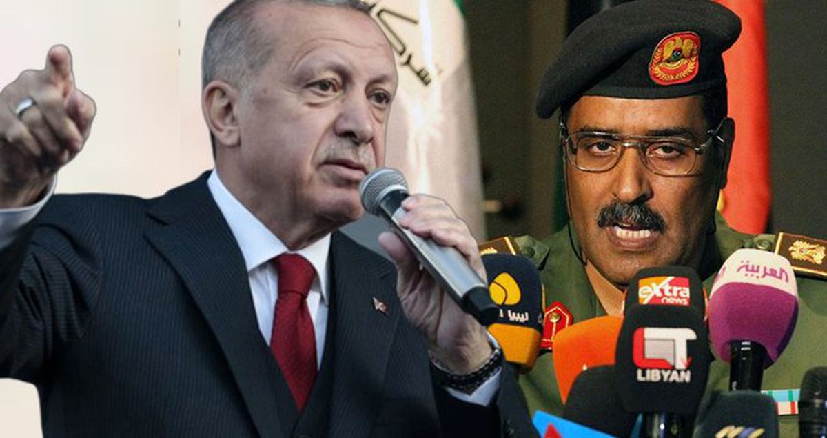 Cumhurbaşkanı Erdoğan'dan Türkiye'yi tehdit eden Libya Ulusal Ordusu sözcüsüne tepki