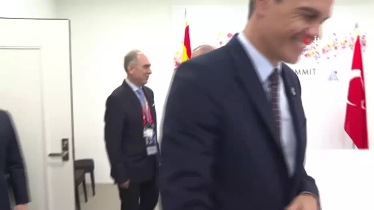 Cumhurbaşkanı Erdoğan, İspanya Başbakanı Sanchez ile Bir Araya Geldi