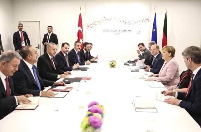 Cumhurbaşkanı Recep Tayyip Erdoğan G-20'de Putin ile görüştü