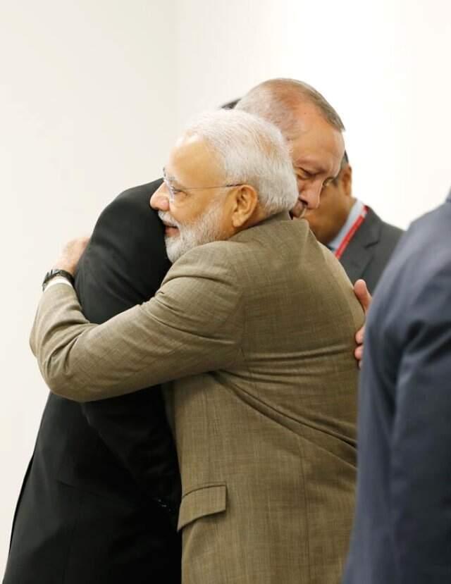 Cumhurbaşkanı Recep Tayyip Erdoğan G-20'de Putin ile görüştü