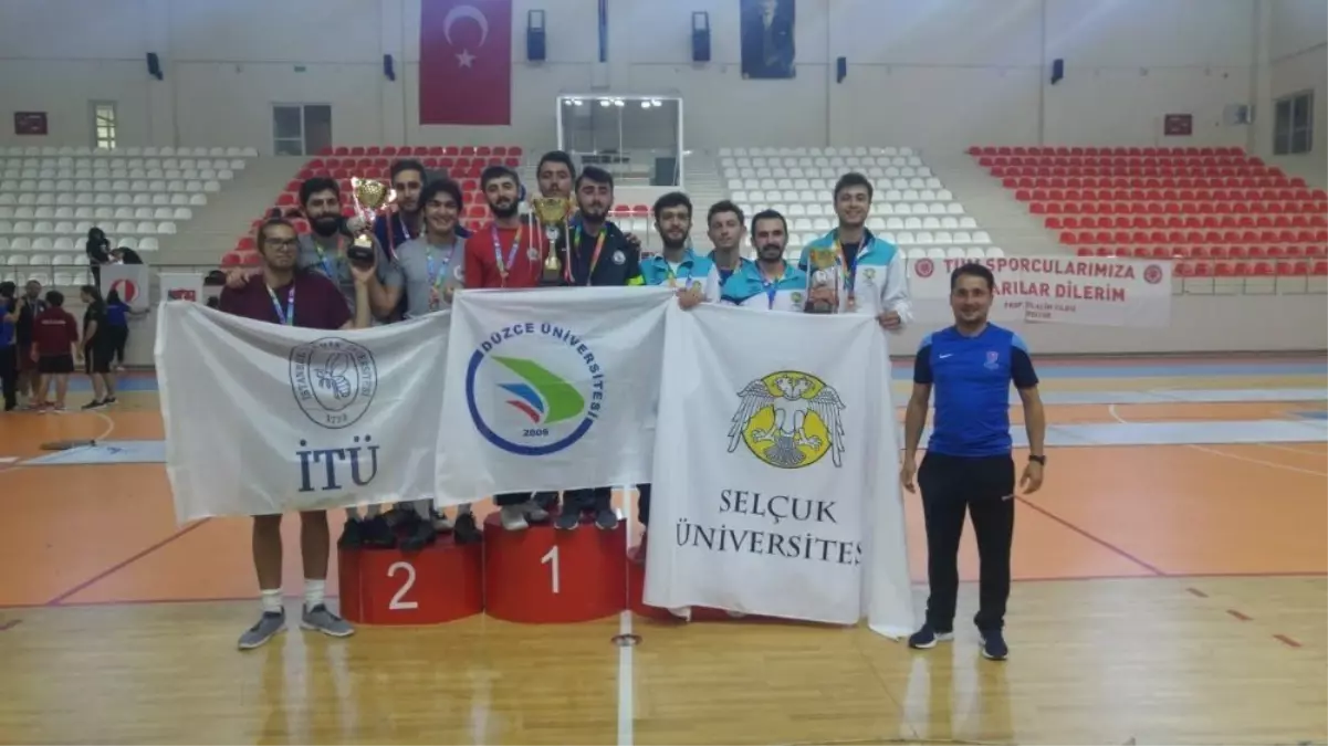 Düzce Üniversitesi Türkiye şampiyonu oldu