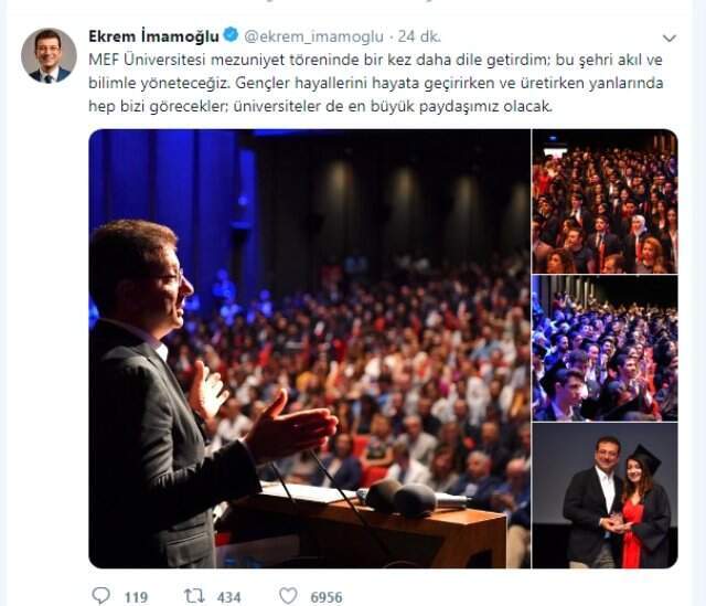İBB Başkanı İmamoğlu: Bu şehri akıl ve bilimle yöneteceğiz