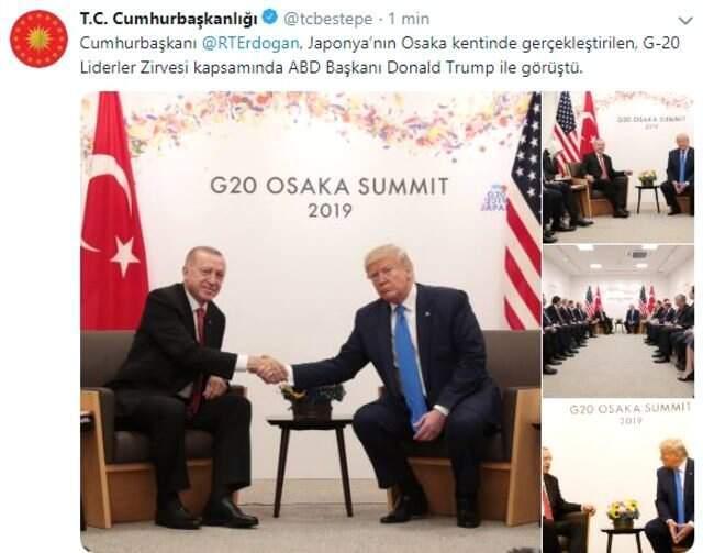 Son dakika! Erdoğan ile Trump G-20 zirvesinde bir araya geldi: Türkiye'ye adil davranılmadı