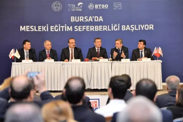 Bursa'da mesleki eğitim seferberliği Bursa'da mesleki eğitim seferberliği