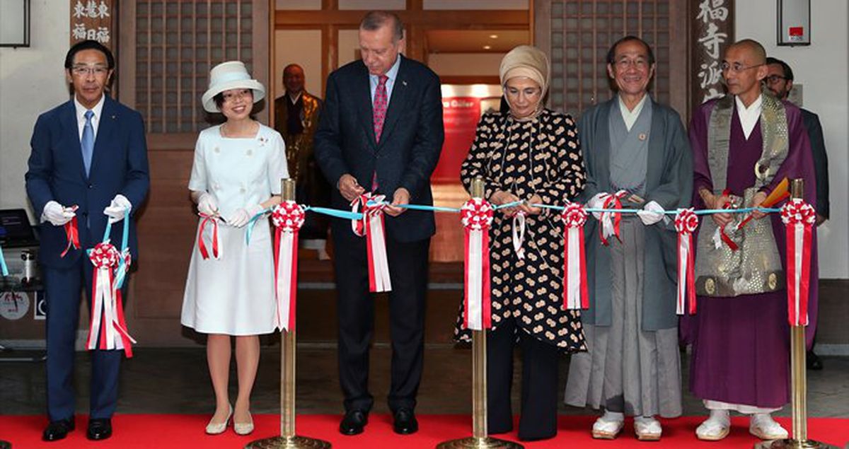Cumhurbaşkanı Erdoğan, Kyoto'daki Ara Güler Sergisi'nin açılışını yaptı