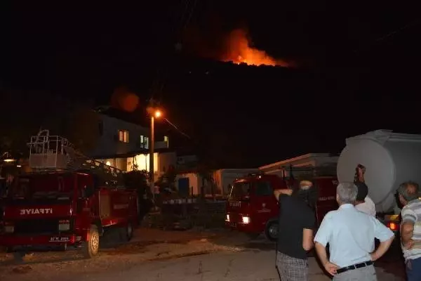 Datça'da makilik alanda yangın (4)