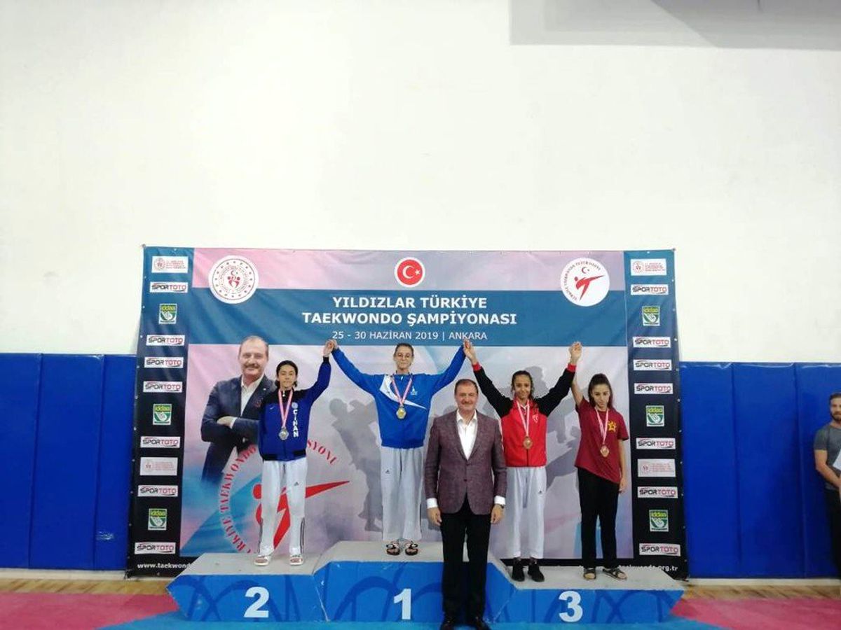 Denizlili sporcudan Türkiye şampiyonasında 3.'lük gururu