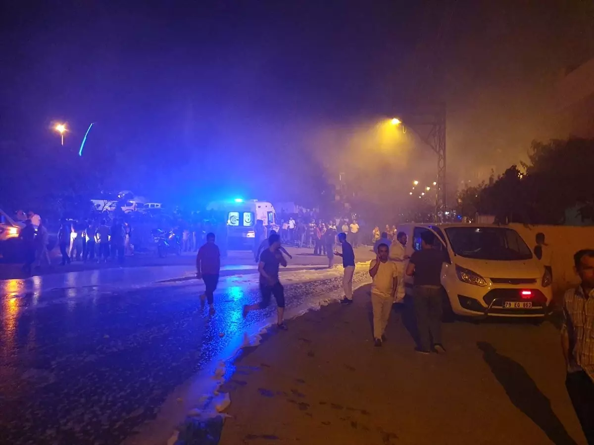 GÜNCELLEME - Kilis'te tekstil atölyesindeki yangın