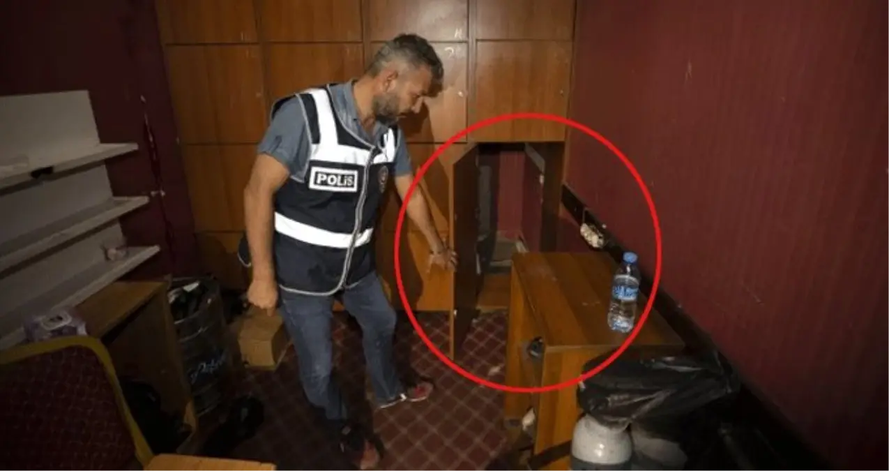 Kaçak çalıştırılan kadınlar gizli bölmede yakalandı