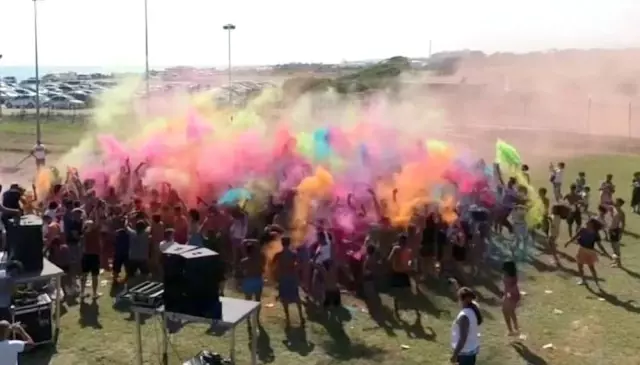Motorsiklet Festivali Color Fest ve Kortejle sona erdi