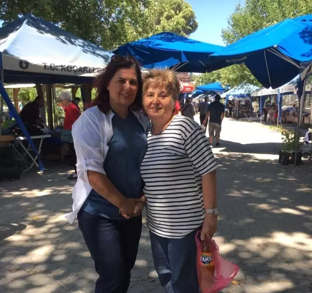 Özlem Çerçioğlu'ndan Çakırbeyli pazarına sabah ziyareti