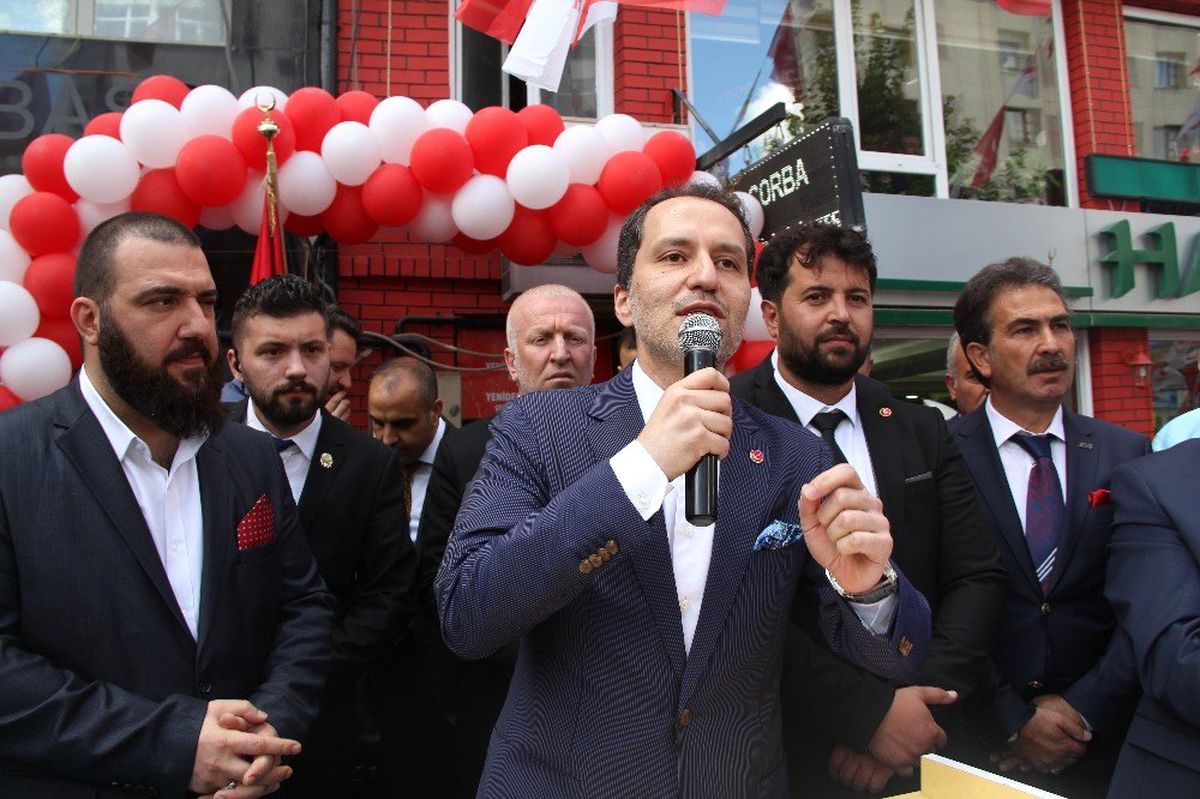 Yeniden Refah Partisi Genel Başkanı Fatih Erbakan, Çorum'da