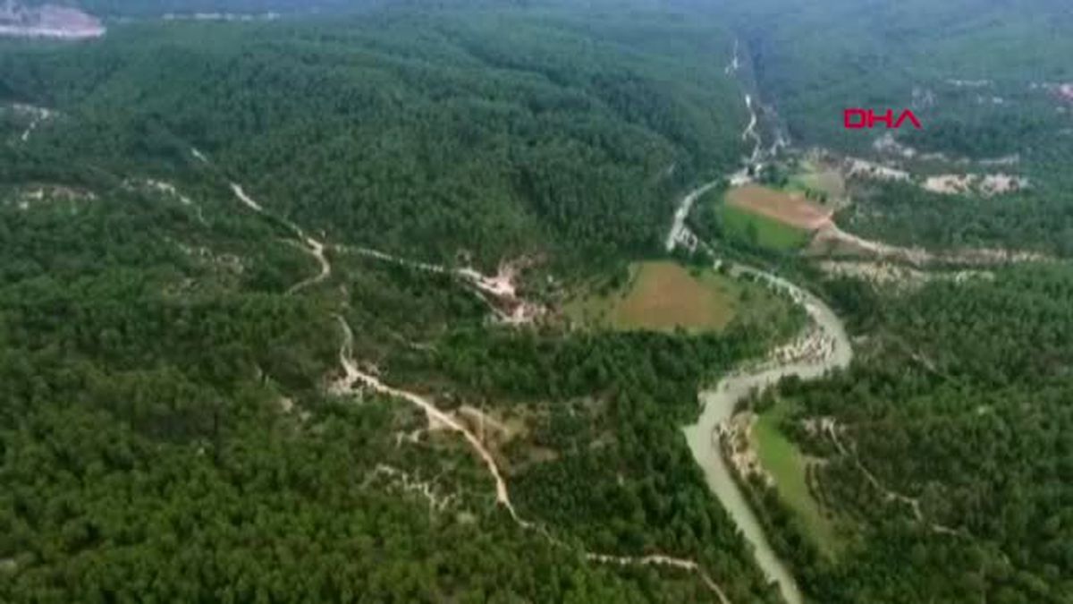 ANTALYA Tazı Kanyonu'nda zipline tartışması