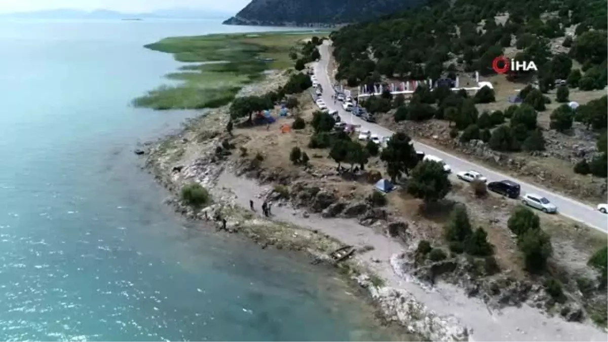 Beyşehir Gölü'nde 'Sudak Balığı' yakalama yarışması