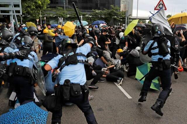 Hong Kong'daki protestolar