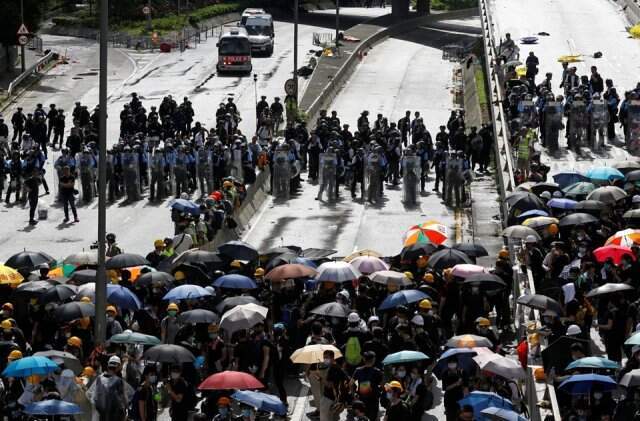 Hong Kong'daki protestolar