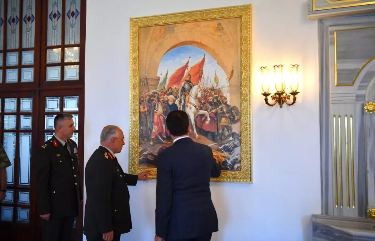 İmamoğlu, ikinci resmi ziyaretini 1. Ordu Komutanı'na yaptı