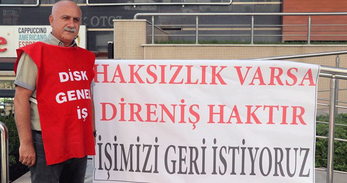 İşten çıkarılan CHP eski İlçe Başkanı açlık grevine başladı