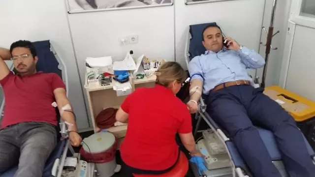 Kulu Kaymakamı Budan'dan kan bağışına destek