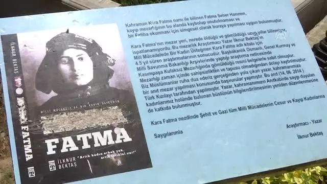 Milli Mücadele kahramanı 'Kara Fatma' anıldı Milli Mücadele kahramanı 'Kara Fatma' anıldı
