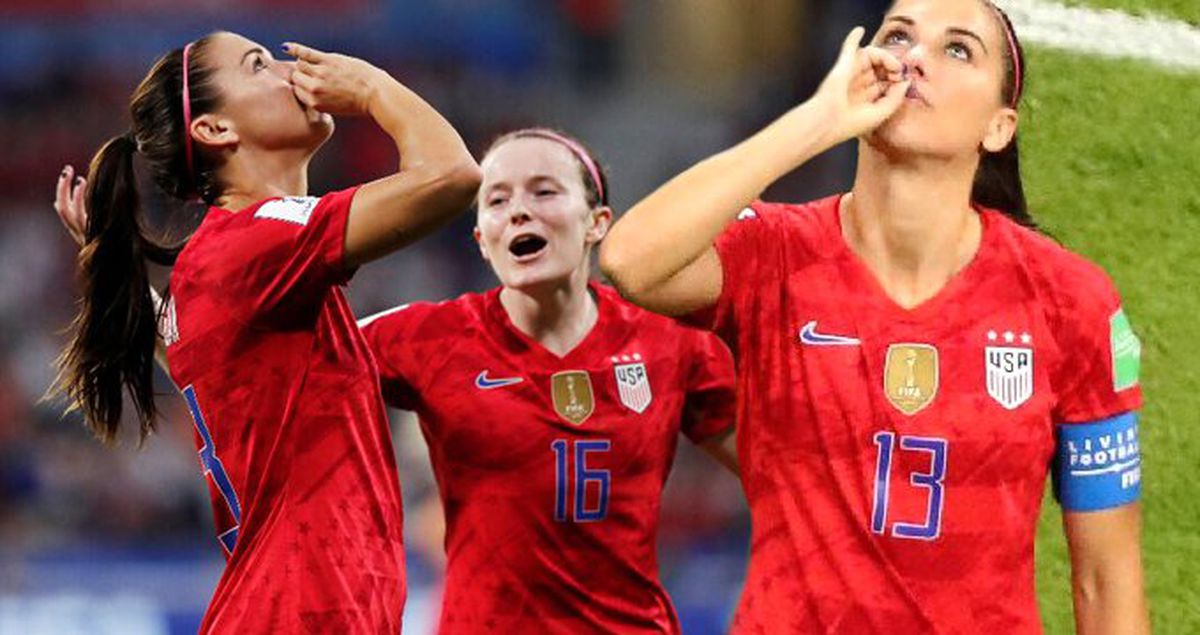 Alex Morgan'ın İngiltere'yi attığı gol sonrası sevincine tepki: İğrenç